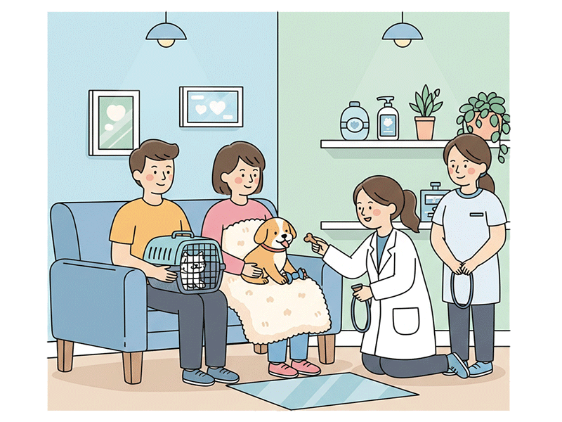 Kā mazināt stresu un radīt drošu vidi apmeklējot veterināro klīniku?